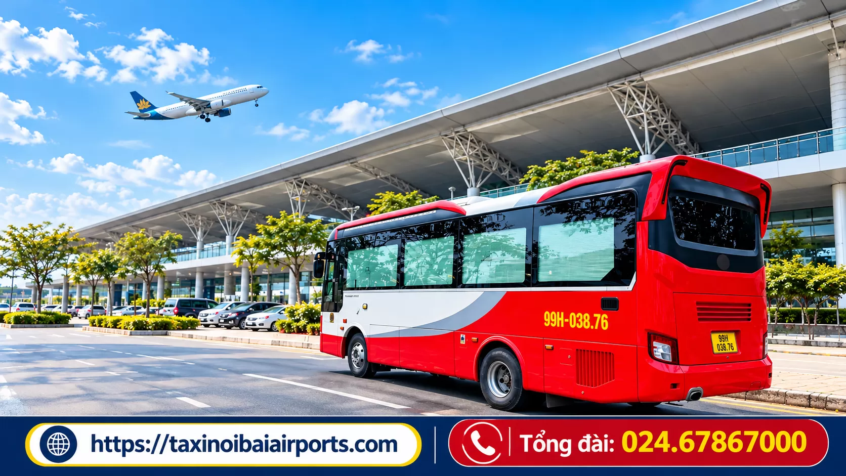 Thuê Xe 29 Chỗ đón Sân Bay Nội Bài đi Hà Nội