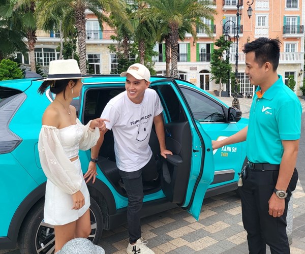 100 xe taxi Xanh đi vào hoạt động tại Phú Quốc | Đời sống xanh | Báo Văn Hóa
