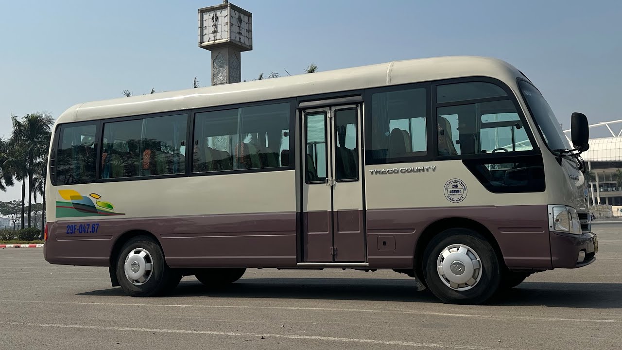 Mua b&aacute;n xe huyndai thaco county 29 chỗ đời 2014 ch&iacute;nh chủ xem xe h&agrave; nội alo  0326297999 - YouTube