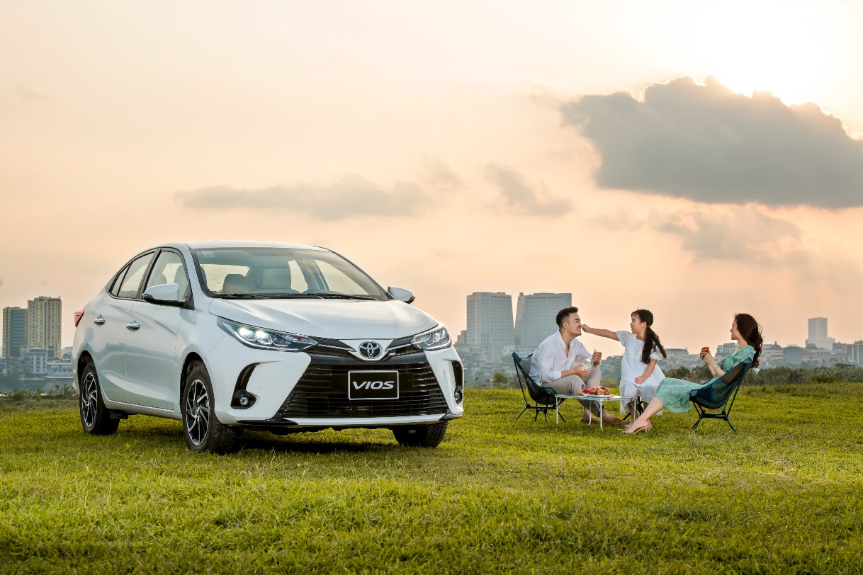 Top 6 mẫu xe Toyota 5 chỗ 2022 và bảng giá mới nhất