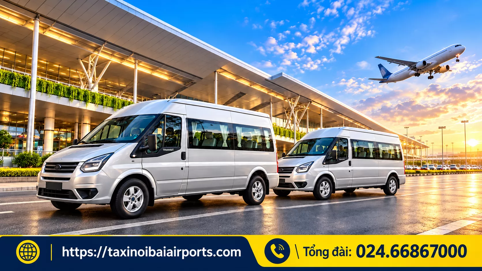 Xe 16 chỗ Nội Bài đi Hà nội