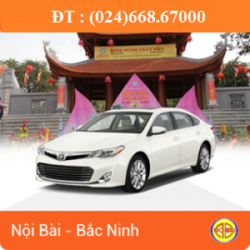 Taxi Nội Bài đi TP Bắc Ninh giá rẻ