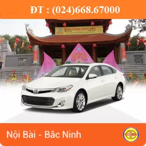 Giá cước taxi Nội Bài đi Yên Phong Bắc Ninh trọn gói giá tốt