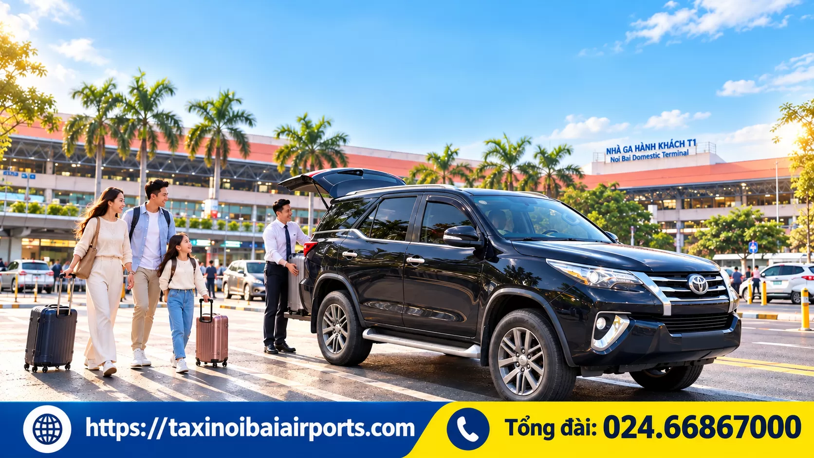 Taxi Hưng Yên đi Nội Bài trọn gói