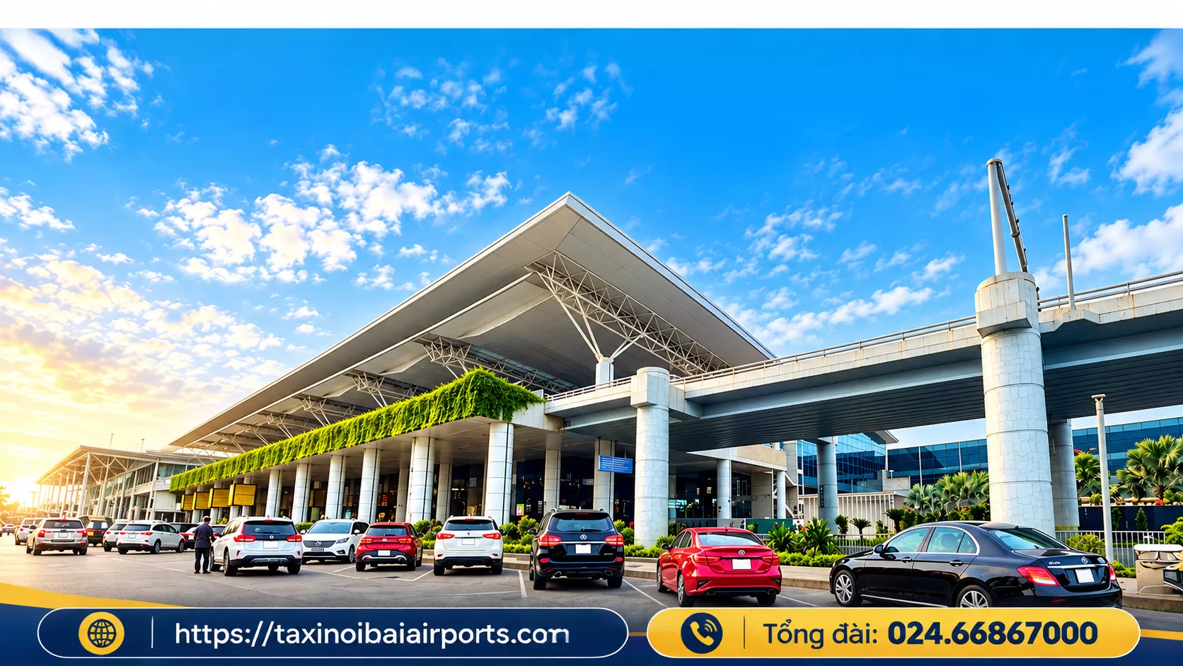 Dịch vụ Vận Chuyển Khách Tại Sân Bay Nội Bài Hà Nội